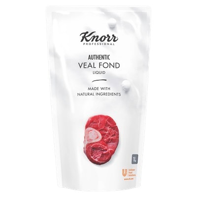 Knorr Professional Kalvefond, 5 x 1 L - Knorr Professional Kalvefond leverer afbalanceret smag og ensartet kvalitet hver gang!